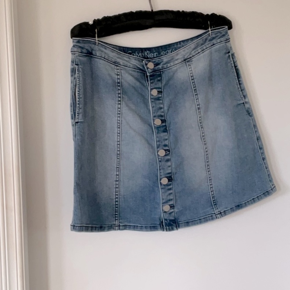 Denim skirt
